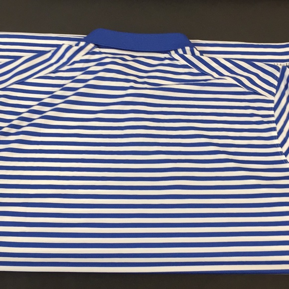 NWT Nike Golf Polo Dri-Fit Blue Men’s Standard Fit - Picture 9 of 11
